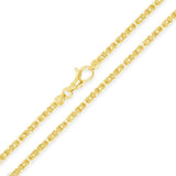 14k Solid Byzantine - Square - 2.9mm
